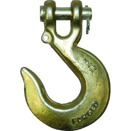 Ancra Mfg Hook, Slip, Cargo, G70 W/O Safety Latch, 1/2, Wll-11,300 Lb/5, 130 Kg 50019-13
